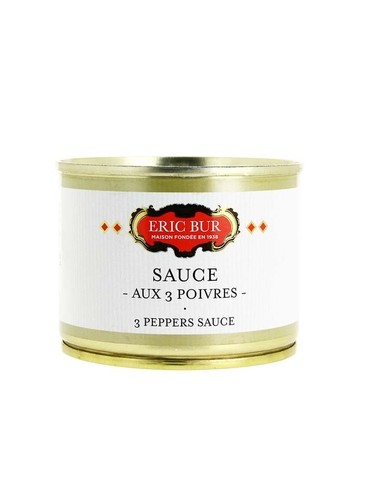 Sauce aux 3 poivres Eric Bur