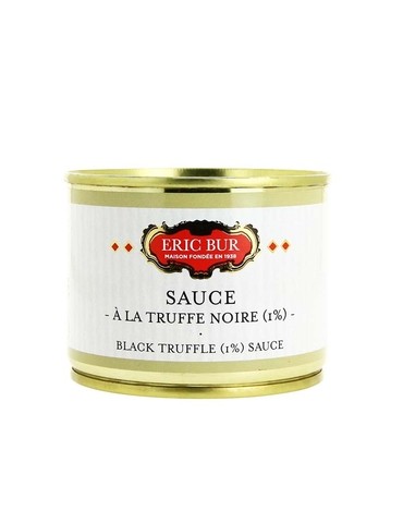 Sauce à la truffe noire 1%...