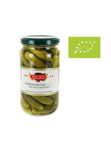 Cornichons biologiques aux...