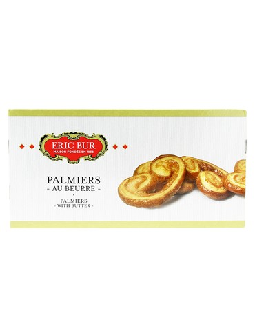Palmiers au beurre Eric Bur
