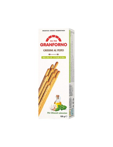 Gressins au pesto basilic...