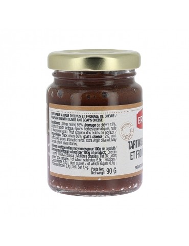 Tartinable duo d'olives et...