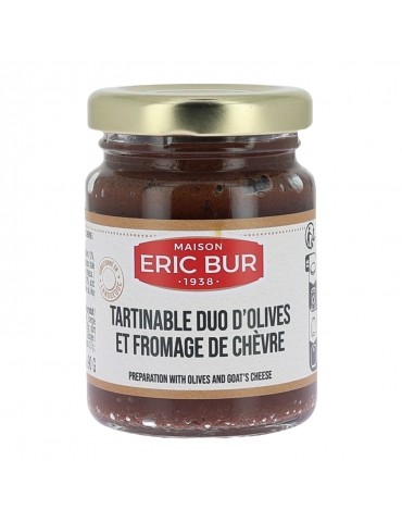 Tartinable duo d'olives et...