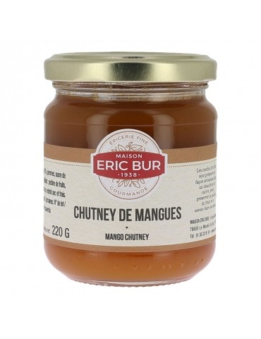 Confit de mangues Eric Bur