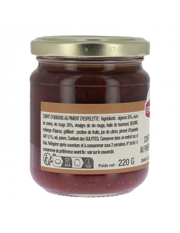 Confit d'oignons au piment...