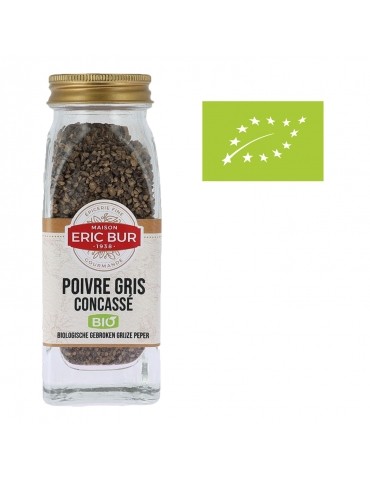 Poivre gris concassé Bio...