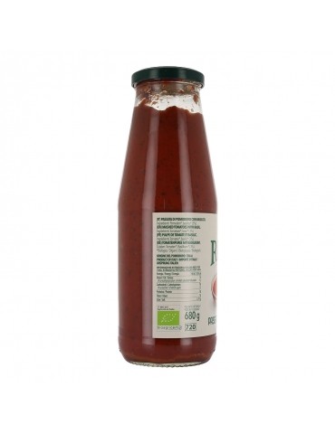 Pulpe de tomate et basilic...