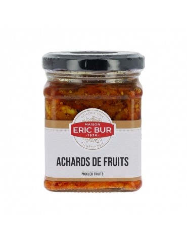 Achards de fruits Eric Bur